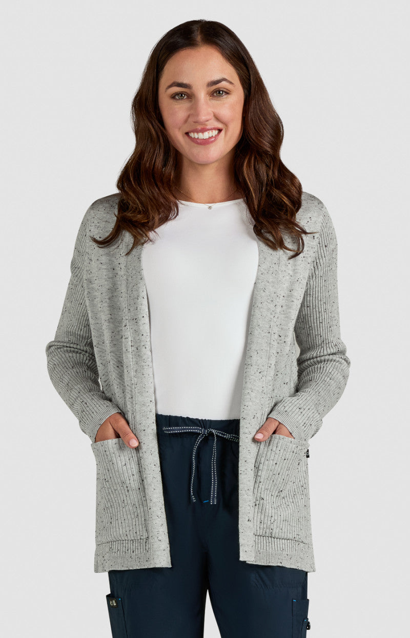 Kori Sweater Platinum Grey Black Speckled Dots 463 - SKPG