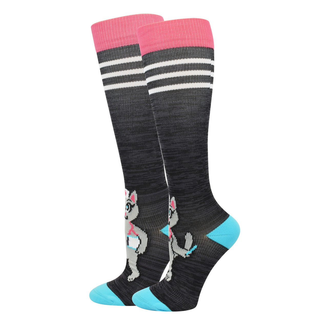 Medical Kitty XL Fashion Compression Sock - 92092