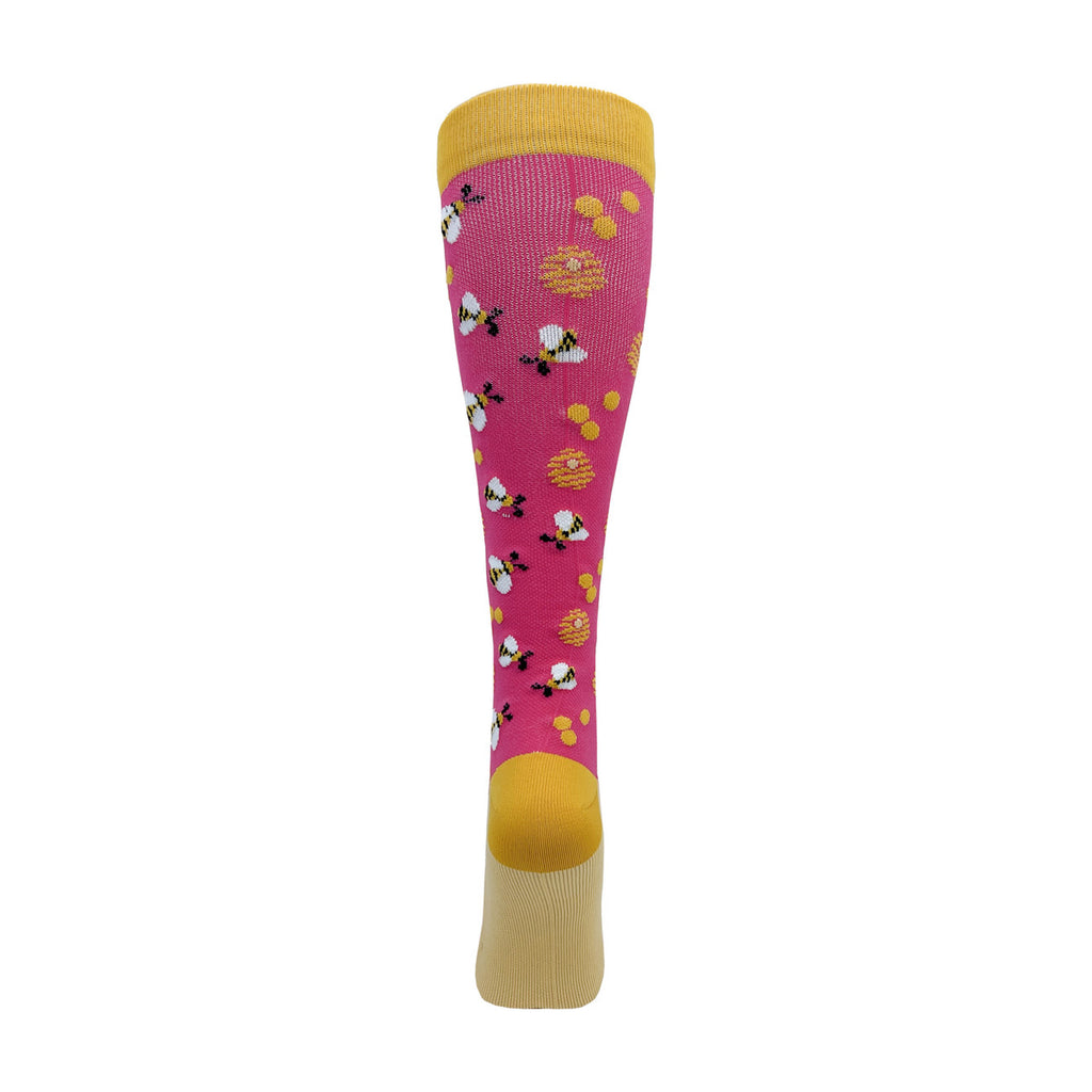 Busy Bees Fashion Compression Sock - 92294