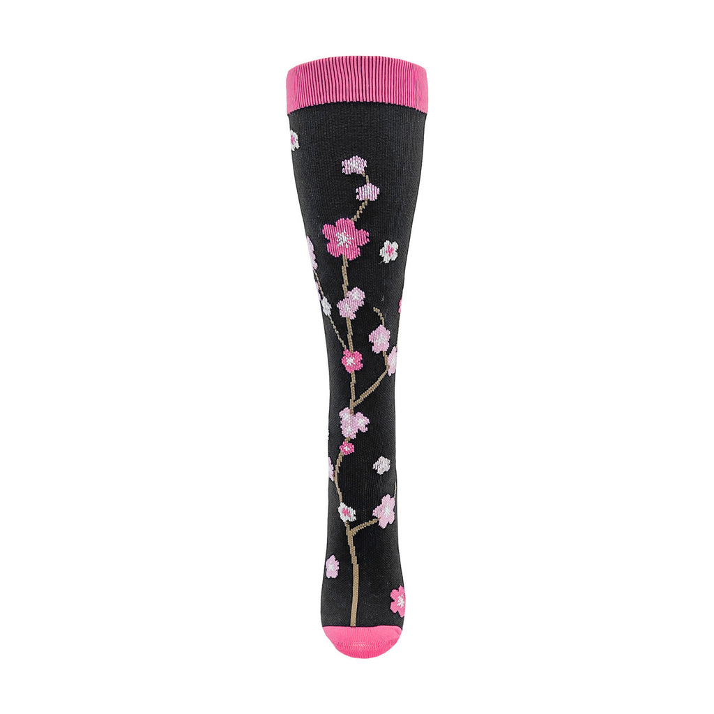 Cherry Blossom Tree Fashion Compression Sock - 92298