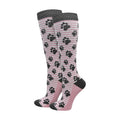 Paw Prints Fashion Knee High Compression Sock - 92304 XL
