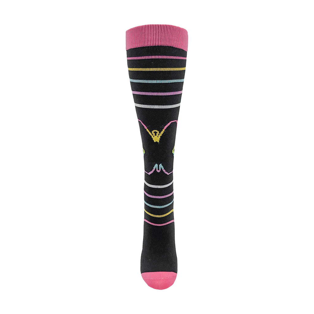 Rainbow Butterfly Fashion Compression Sock - 92309