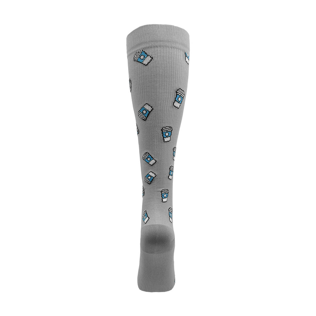 Coffee Nurse Repeat Fashion Compression Sock- 92315