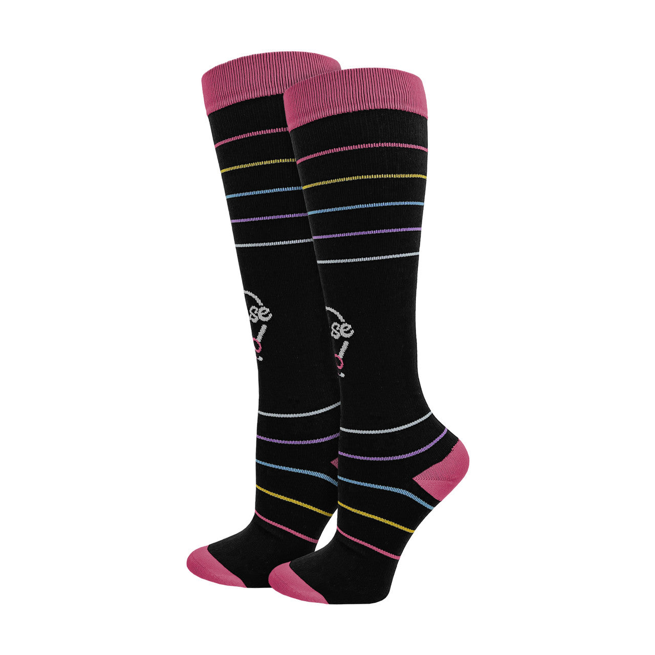 Heart Scope Fashion Compression Sock XL- 92317