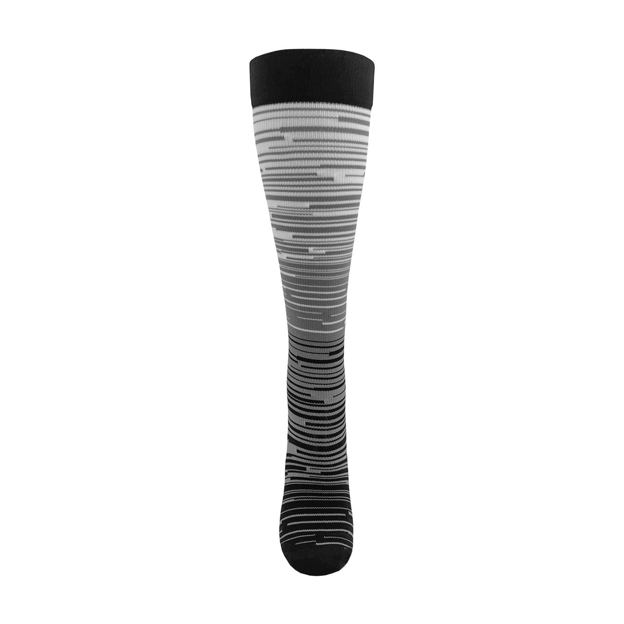 Grey Ombre Fashion Compression Sock - 92330