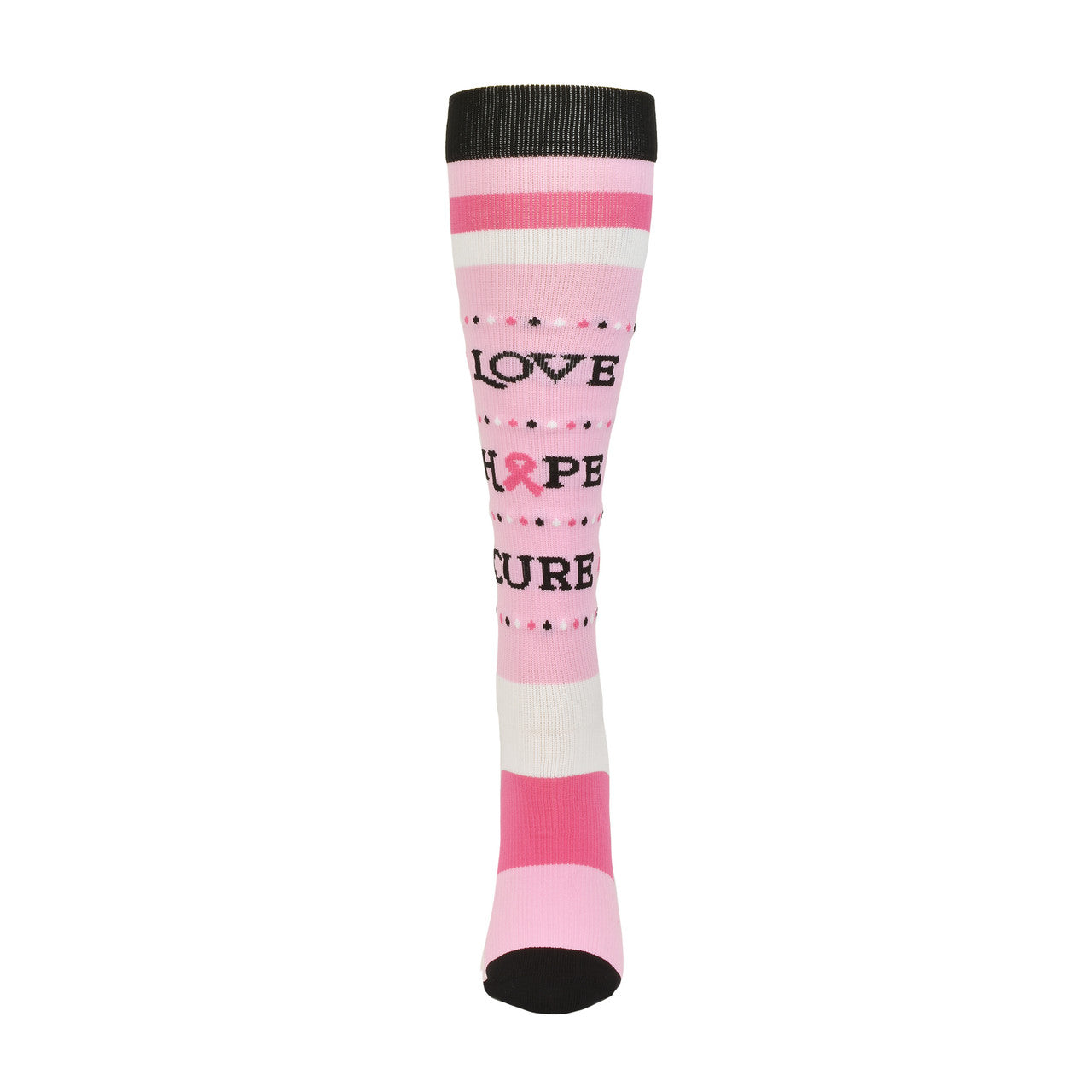 Pro Cure™Pink Ribbon Fashion Compression Sock - 94046