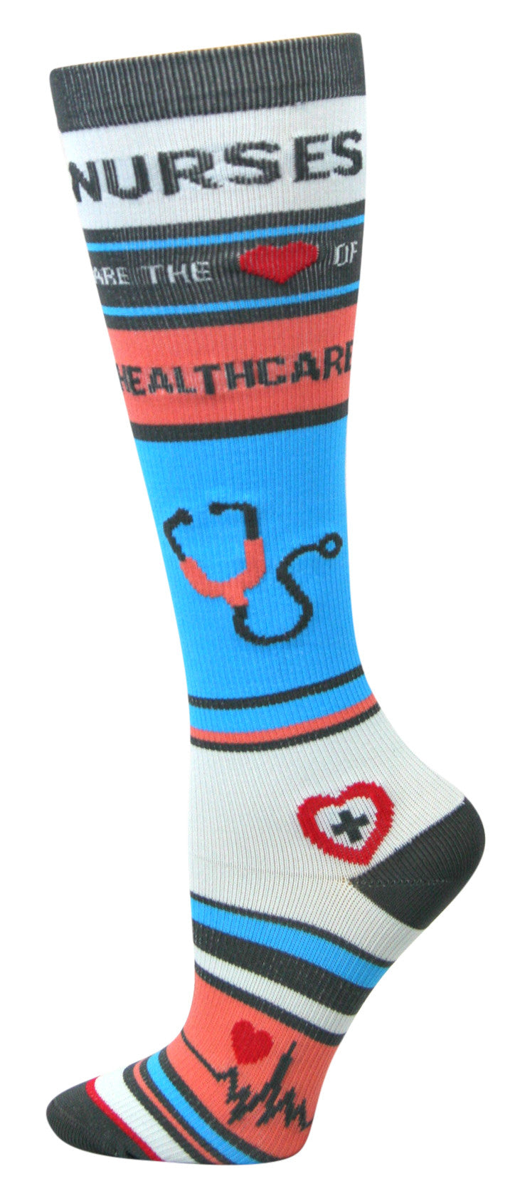 Nurses Healthcare Fashion Compression Sock - 94525