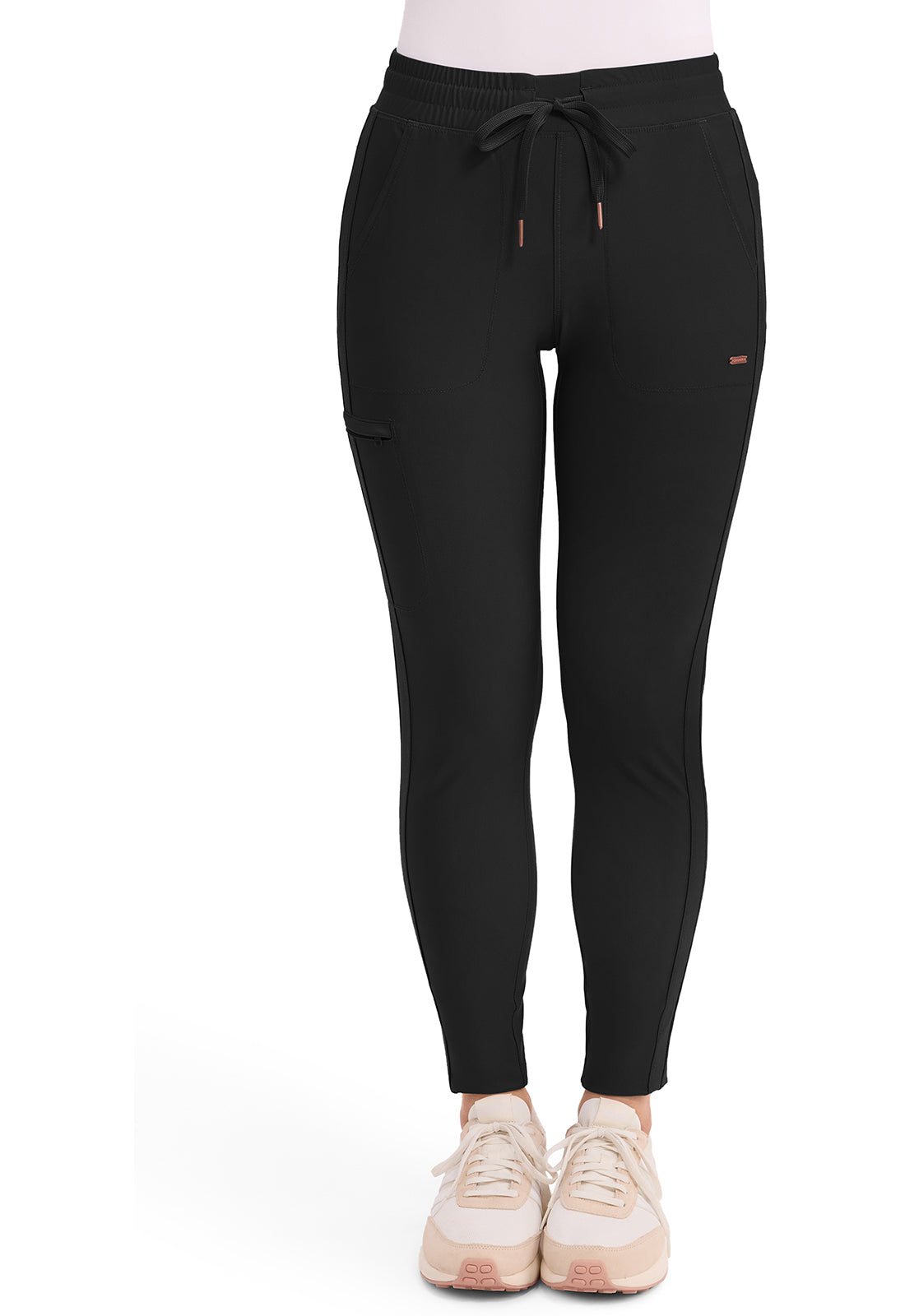 Mid Rise Tapered Leg Drawstring Pant  CK095