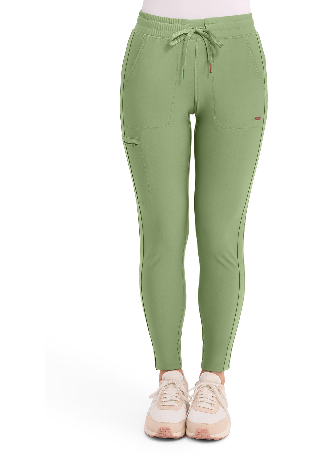Mid Rise Tapered Leg Drawstring Pant  CK095