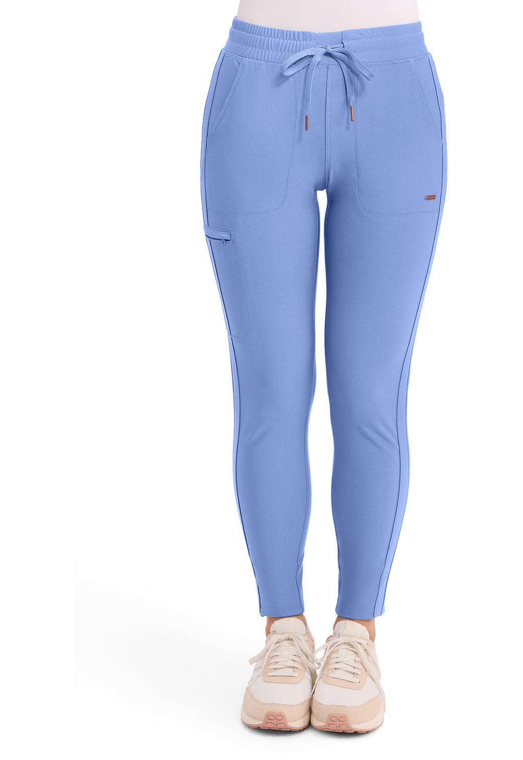 Mid Rise Tapered Leg Drawstring Pant  CK095