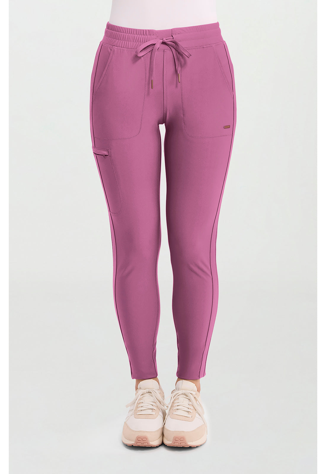 Mid Rise Tapered Leg Drawstring Pant  CK095
