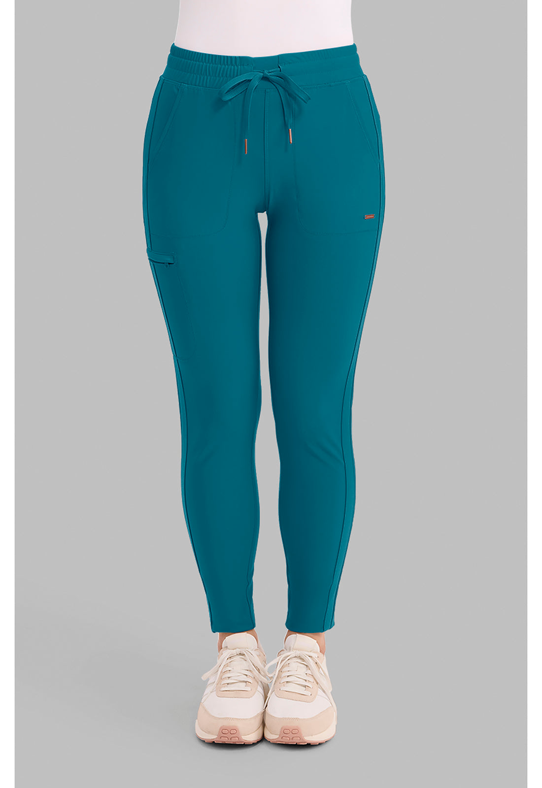 Mid Rise Tapered Leg Drawstring Pant  CK095