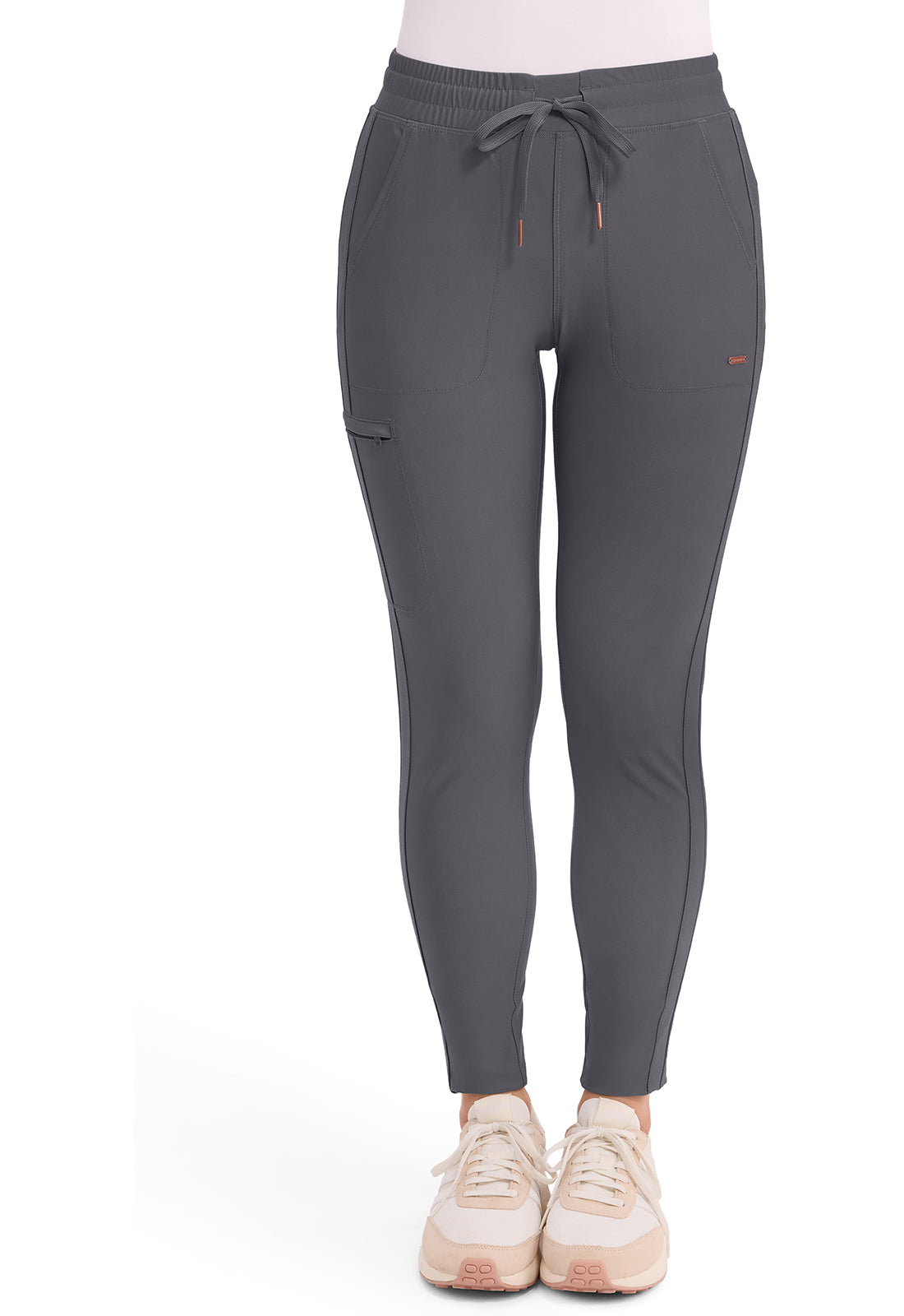 Mid Rise Tapered Leg Drawstring Pant  CK095