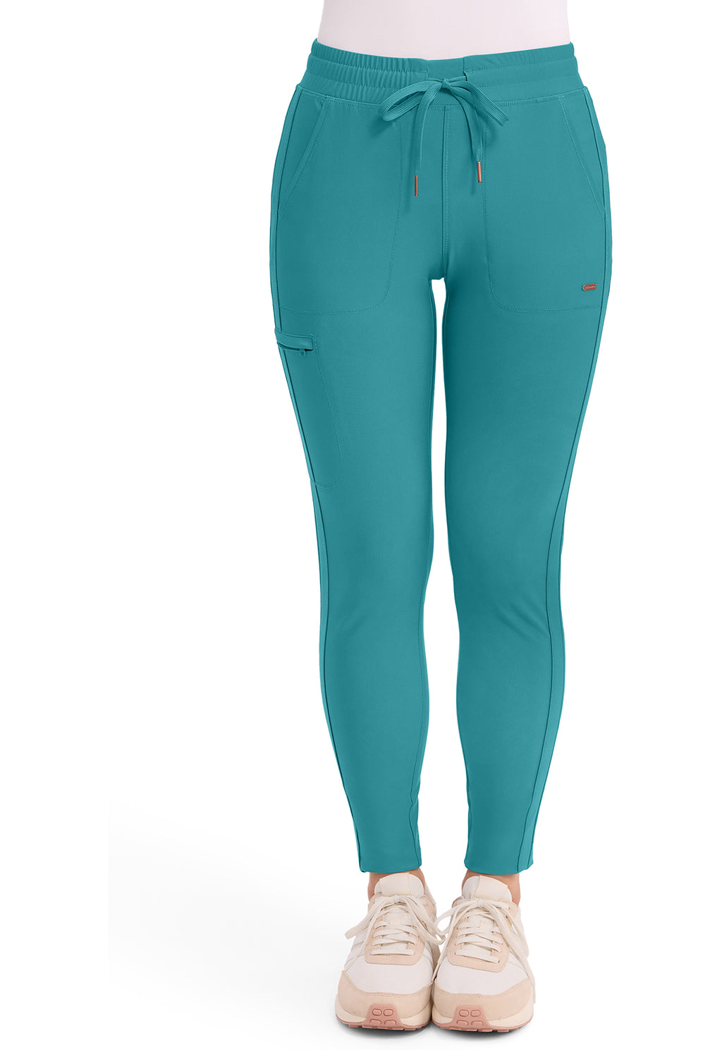 Mid Rise Tapered Leg Drawstring Pant  CK095