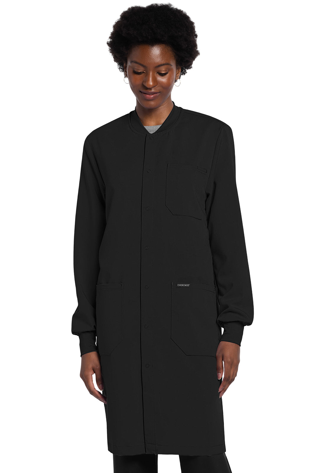 40" Snap Front Lab Coat CK402A