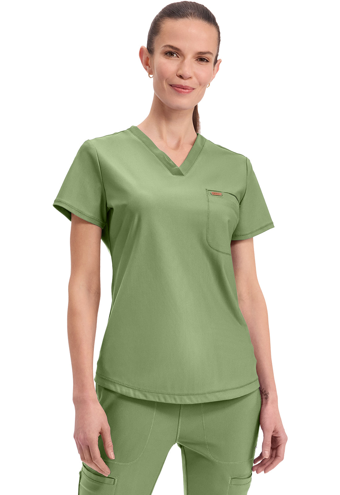 Tuckable V-Neck Top CK819