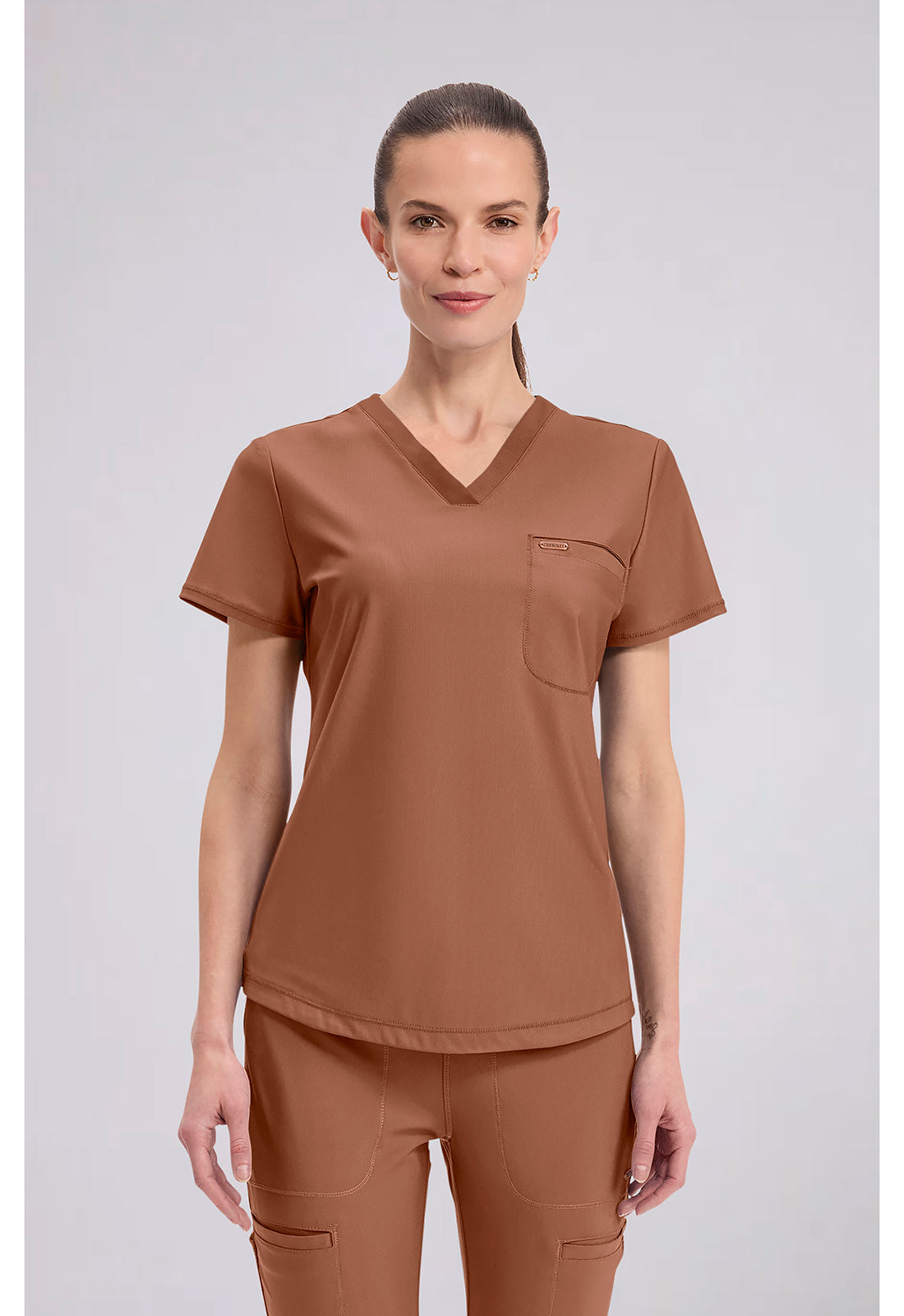 Tuckable V-Neck Top CK819