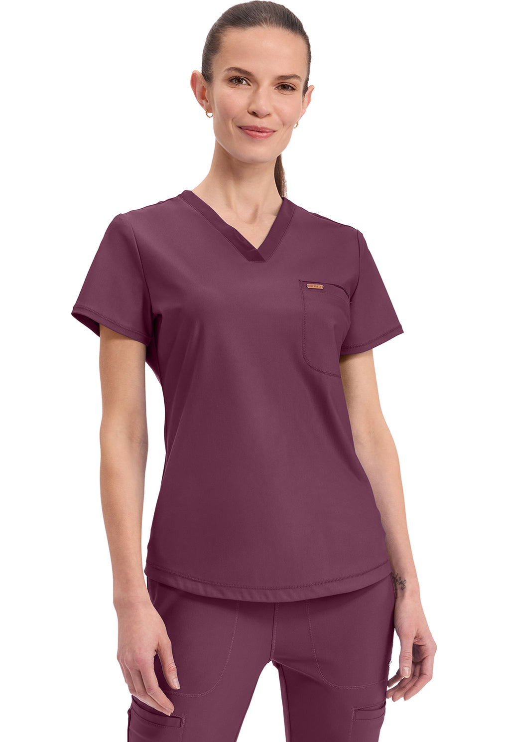 Tuckable V-Neck Top CK819