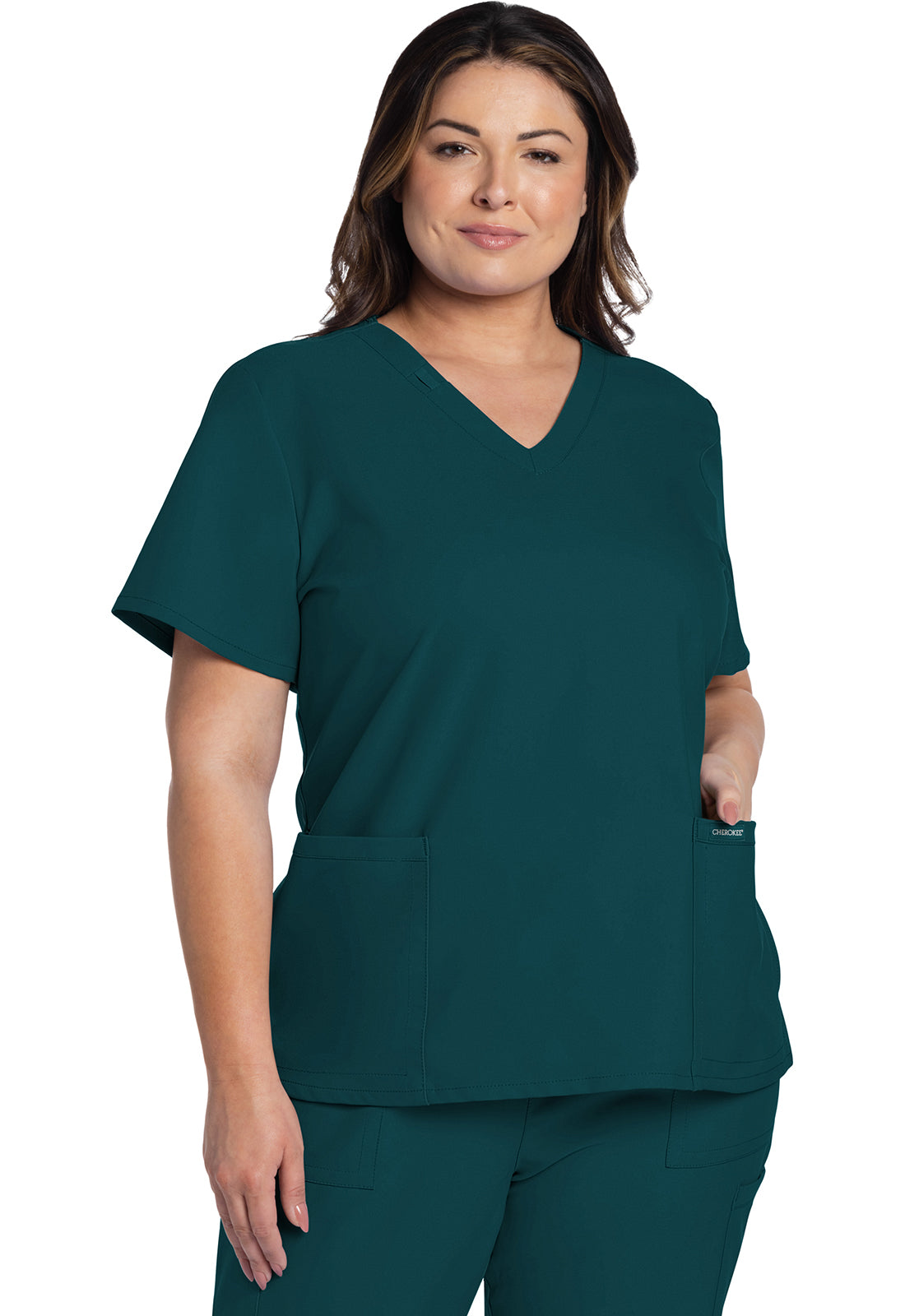 V-Neck Top CK953A
