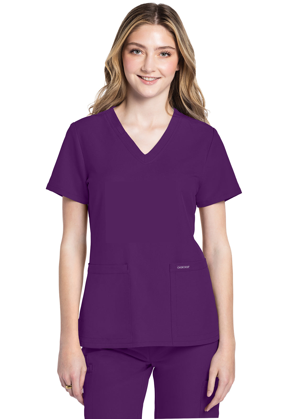 V-Neck Top CK953A