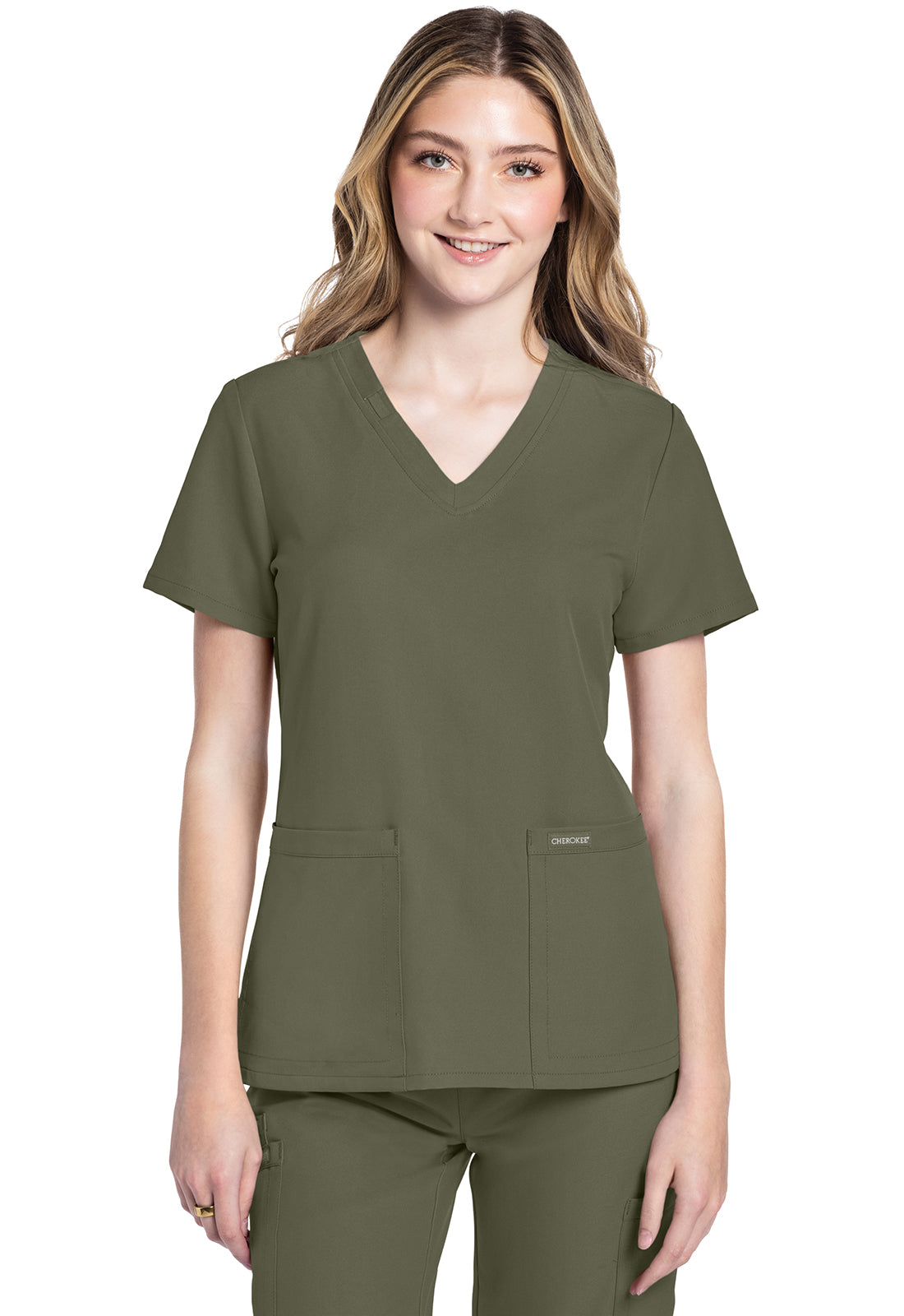 V-Neck Top CK953A