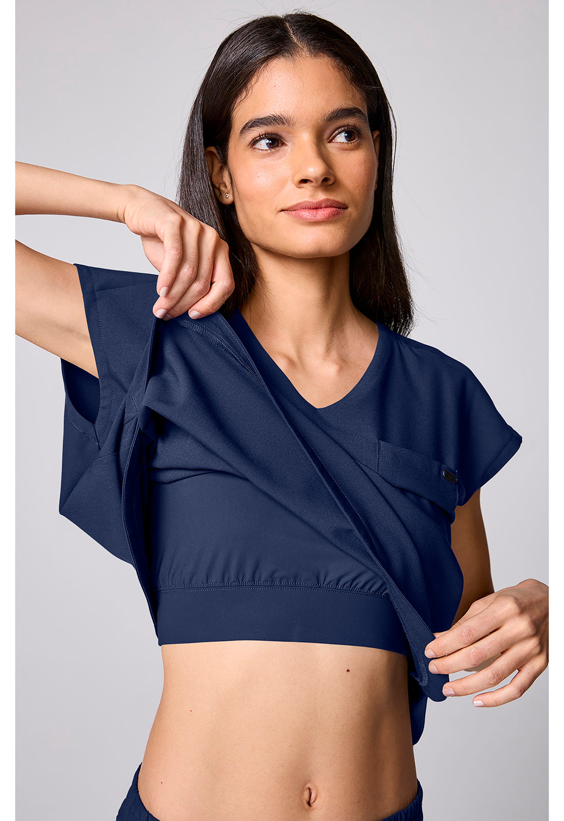 Built In Bra Dolman Top HH00029