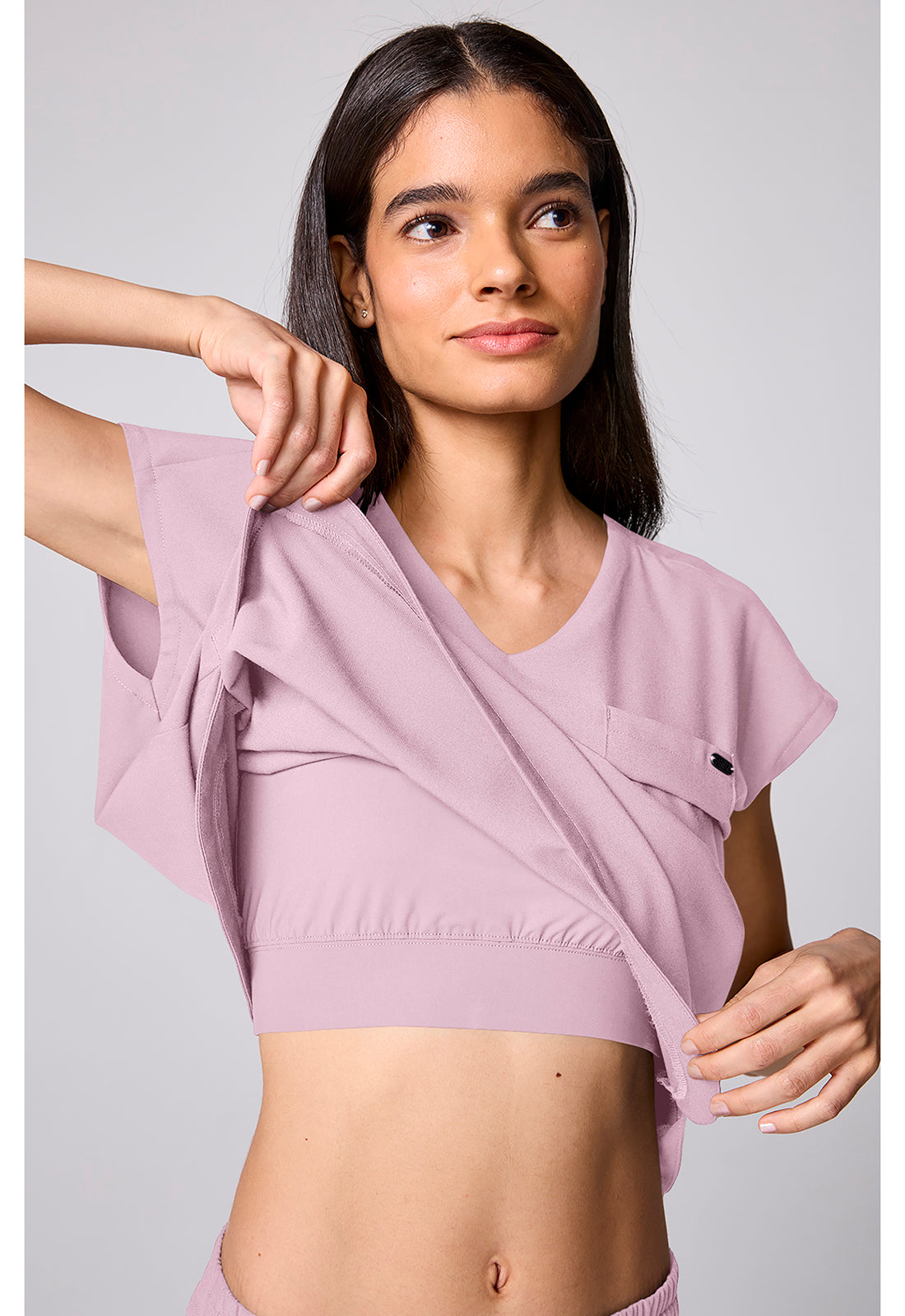 Built In Bra Dolman Top HH00029