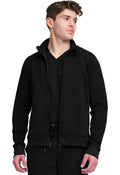 Men's Zip Front Knit Jacket HH380F