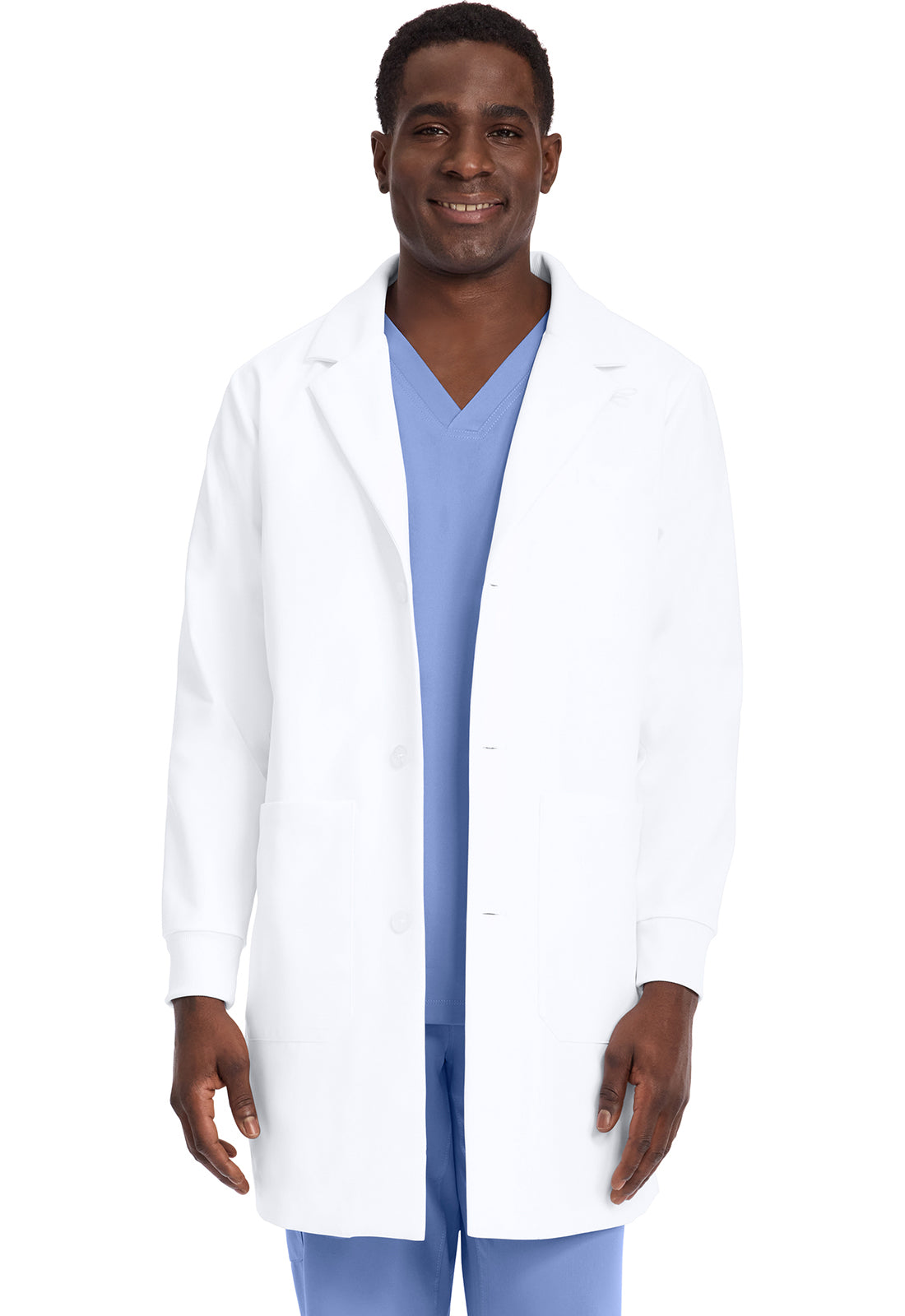 Men's 6-Pocket Dental Lab Coat HH406