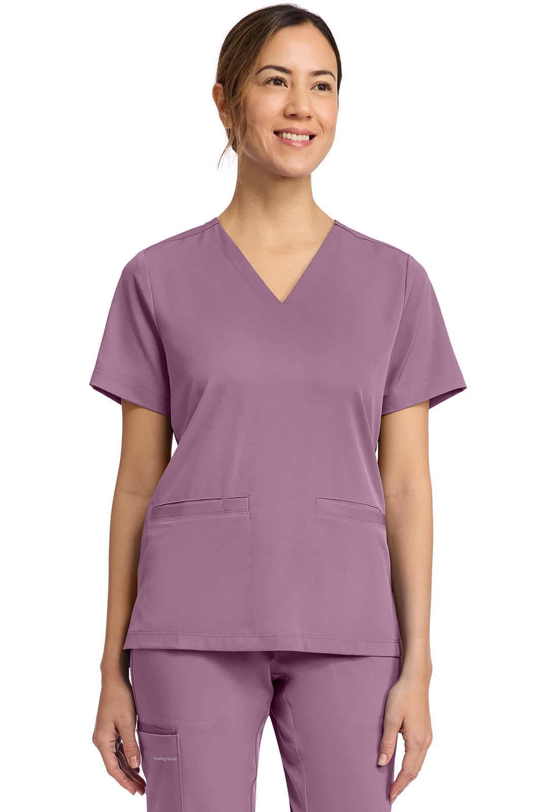Women's 3-Pocket V-Neck Top HH653