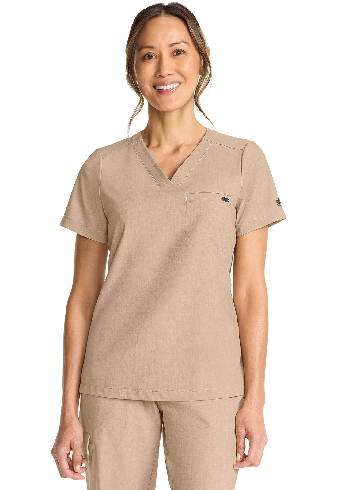 Women's Tuck-in V-Neck Top  HH755