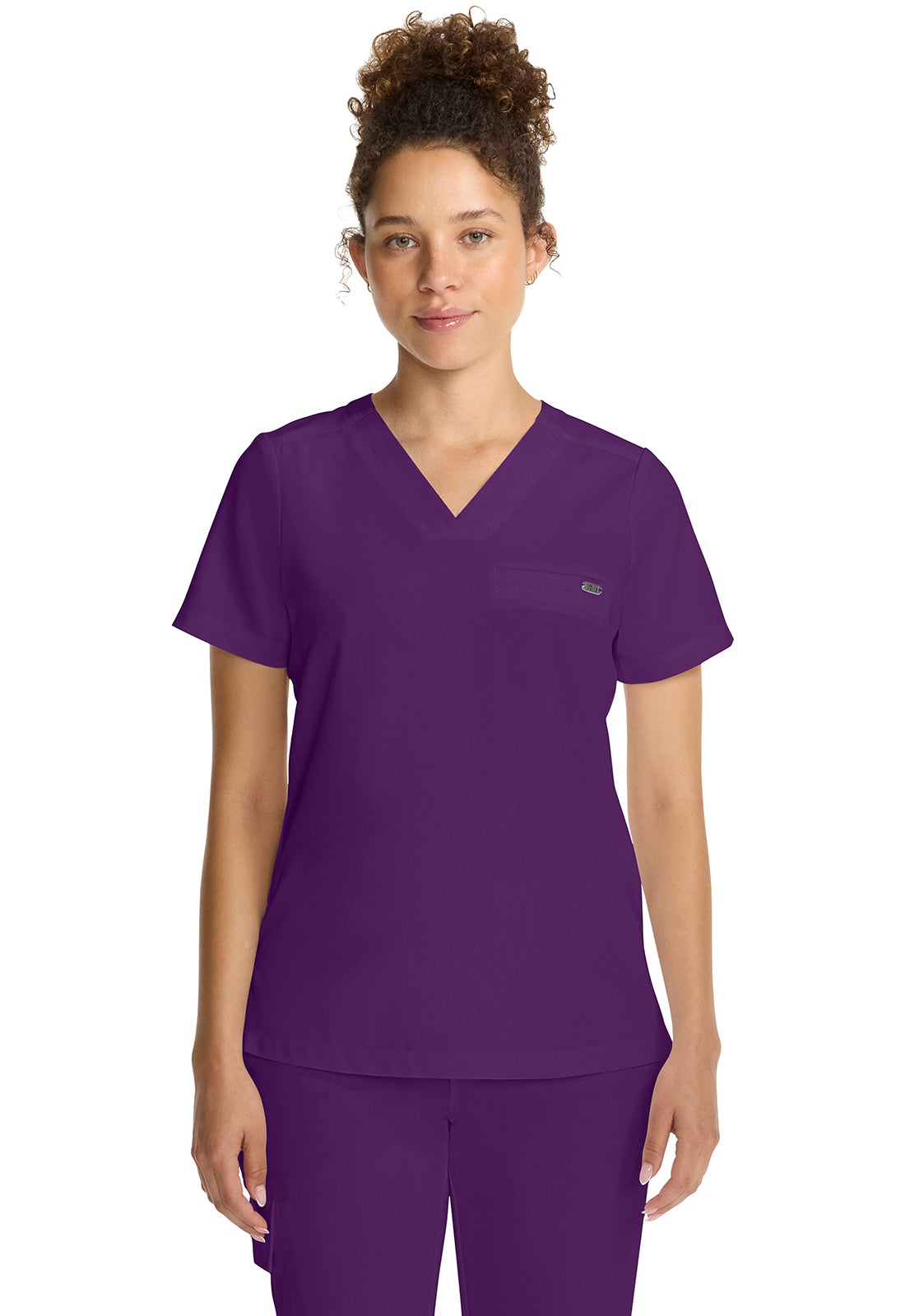 Women's Tuck-in V-Neck Top  HH755