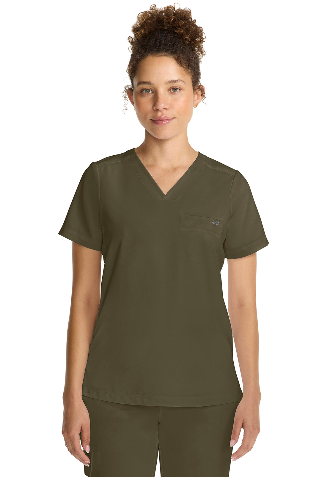 Women's Tuck-in V-Neck Top  HH755