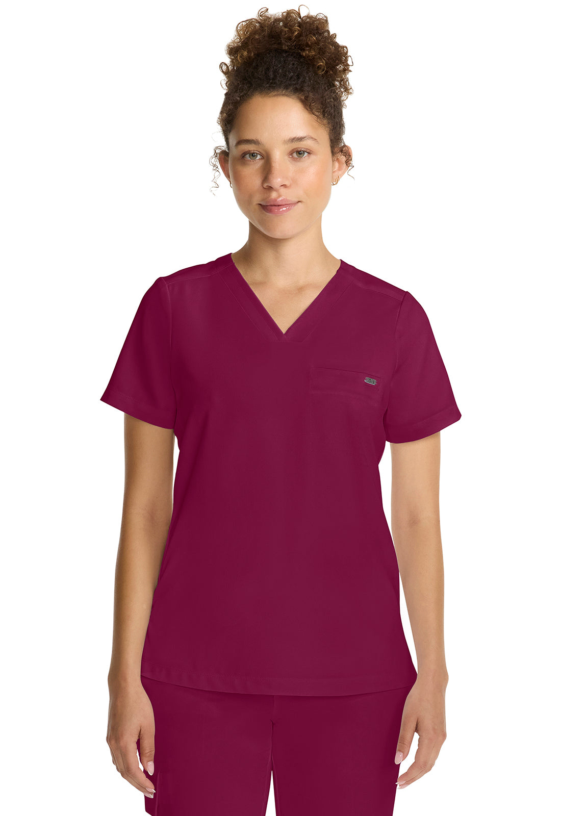 Women's Tuck-in V-Neck Top  HH755
