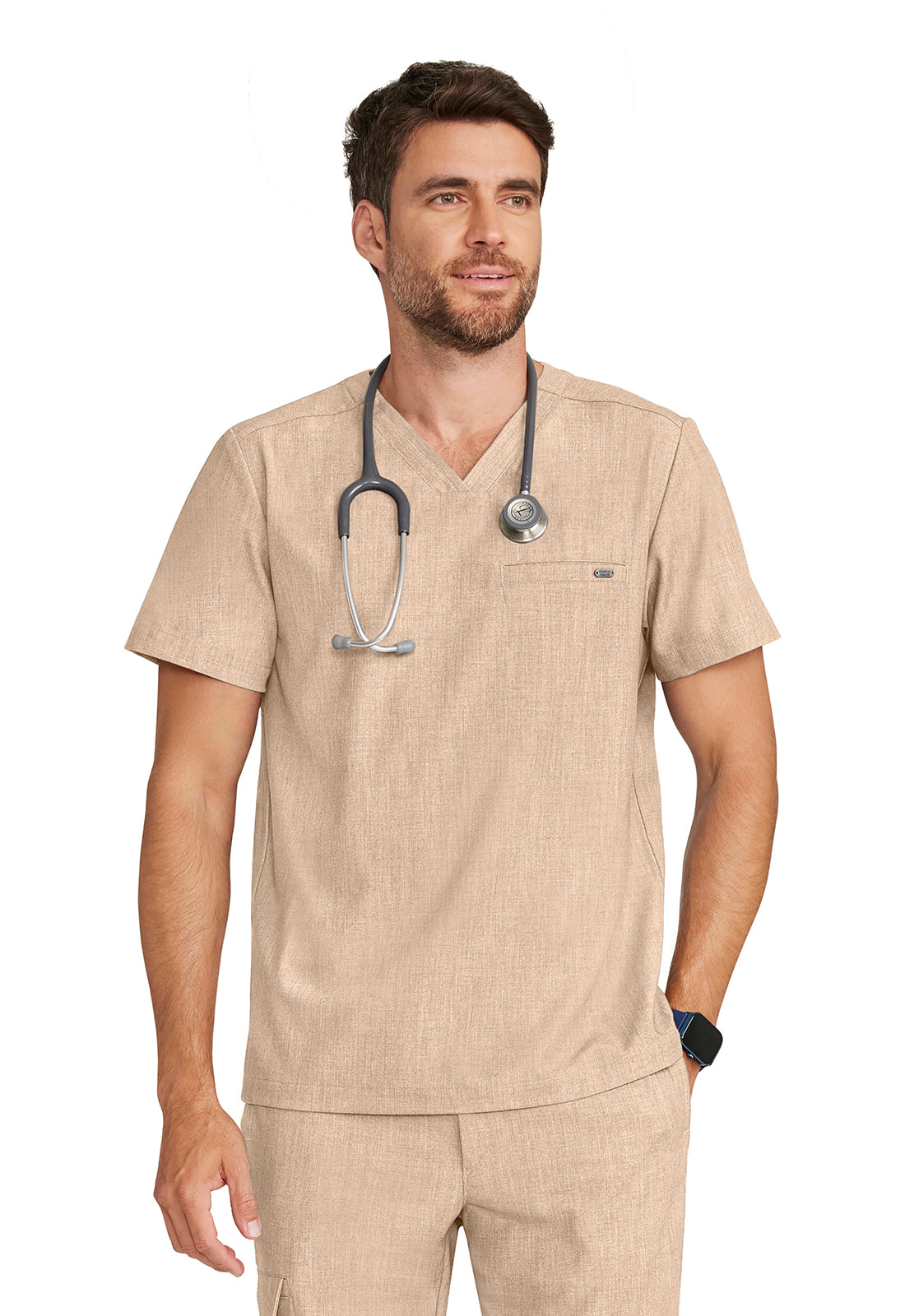 Men's 1-Pocket V-Neck Top HH758