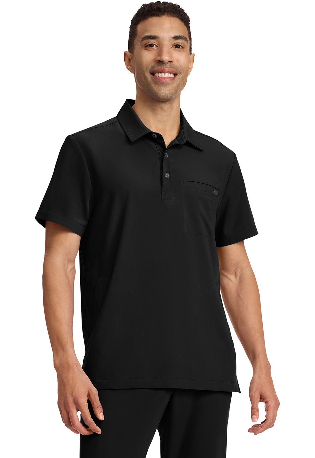 Men's 3-Pocket Polo Collar Top HH759