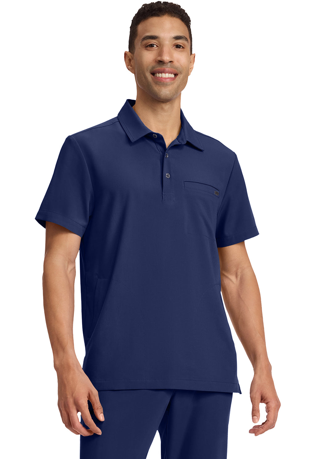 Men's 3-Pocket Polo Collar Top HH759