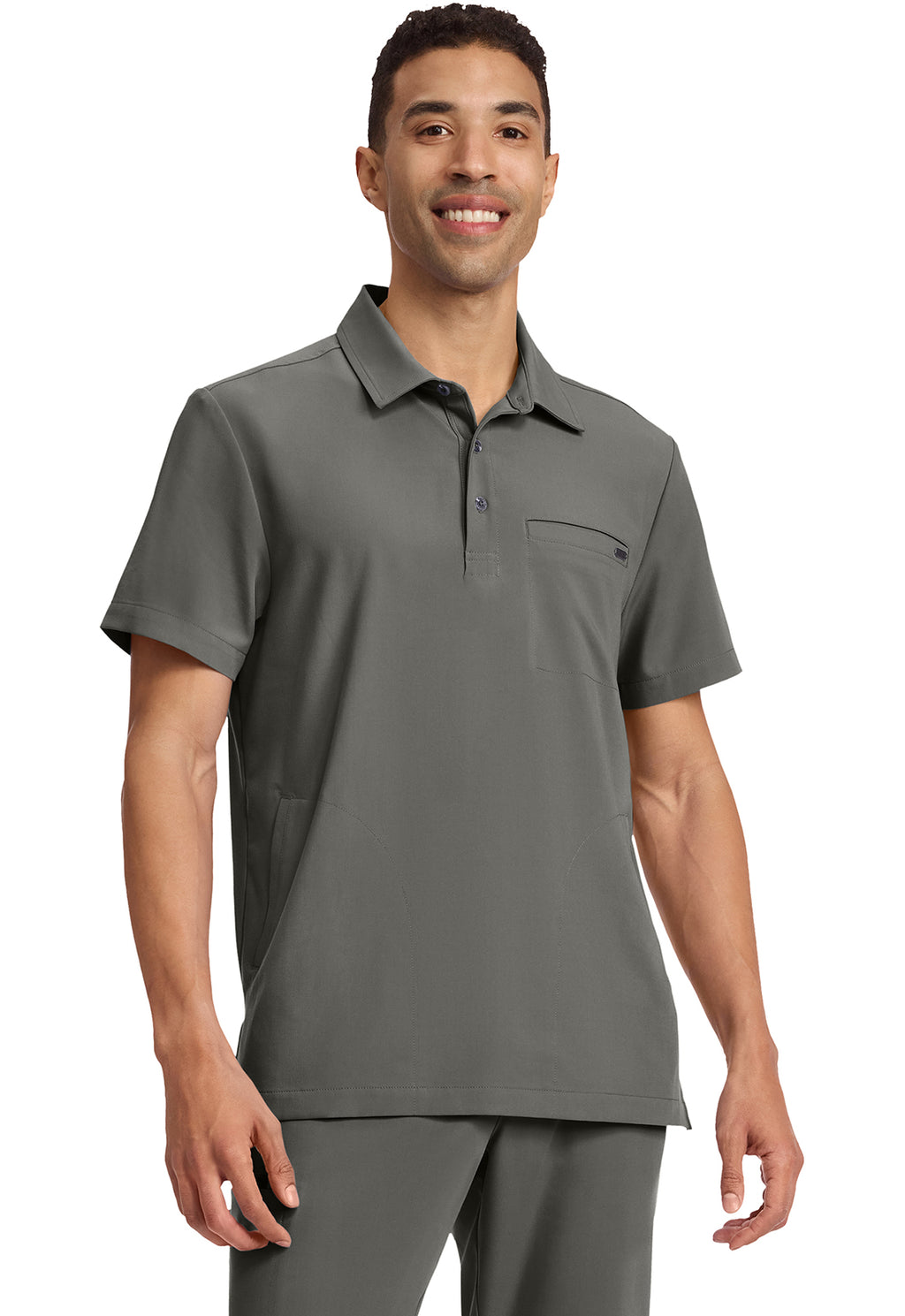Men's 3-Pocket Polo Collar Top HH759