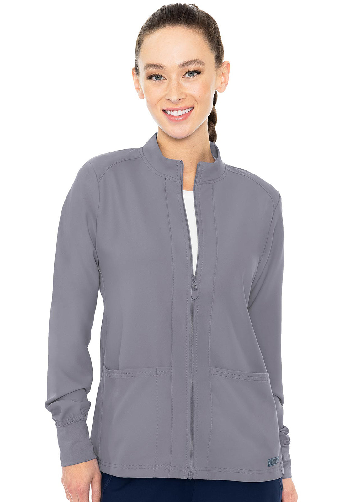 Zip Front Warm-Up With Shoulder Yokes MC2660
