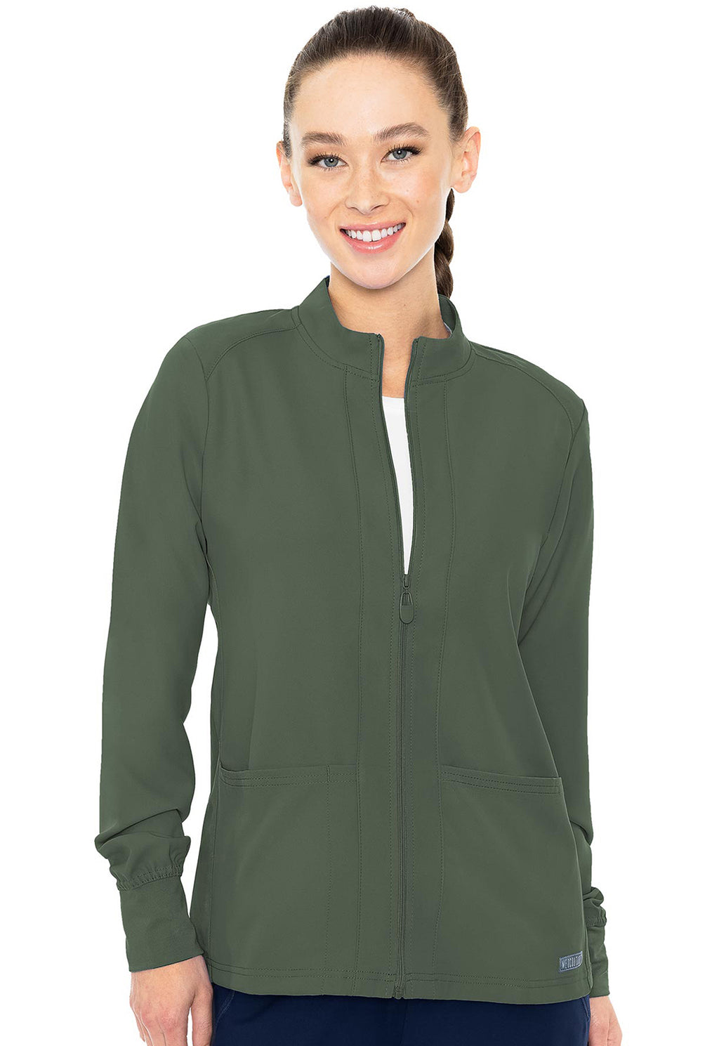 Zip Front Warm-Up With Shoulder Yokes MC2660