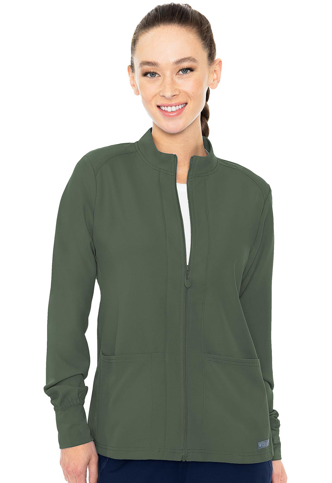Zip Front Warm-Up With Shoulder Yokes MC2660