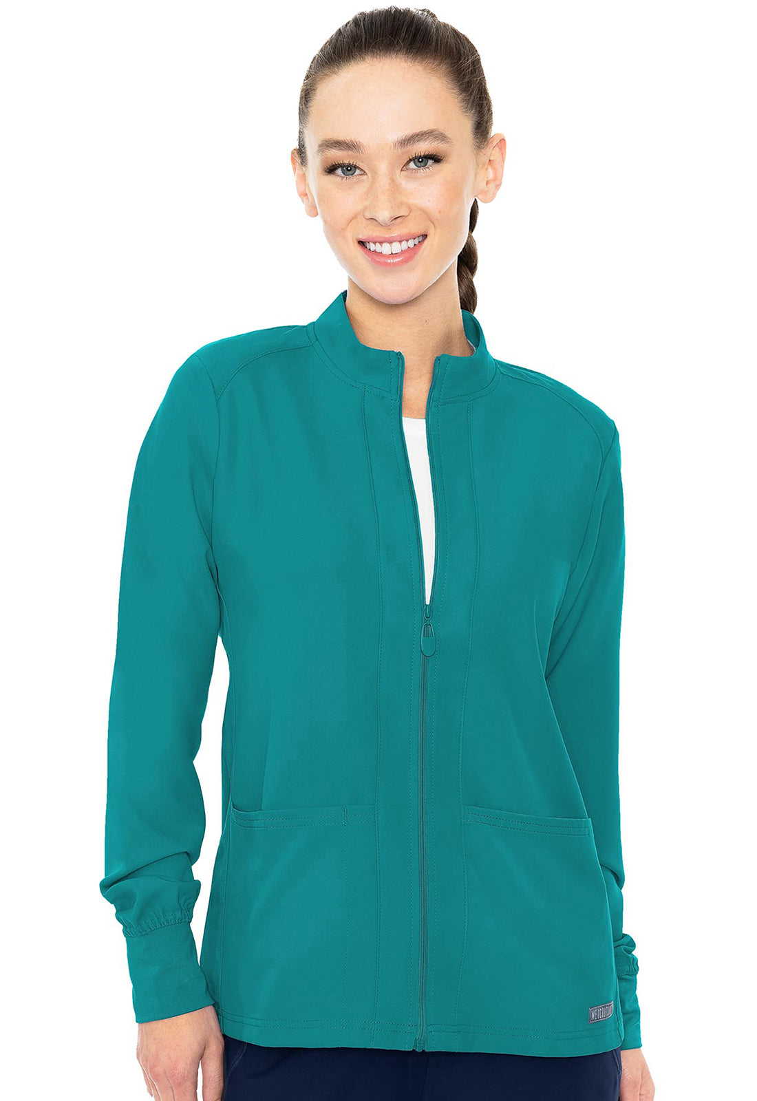 Zip Front Warm-Up With Shoulder Yokes MC2660
