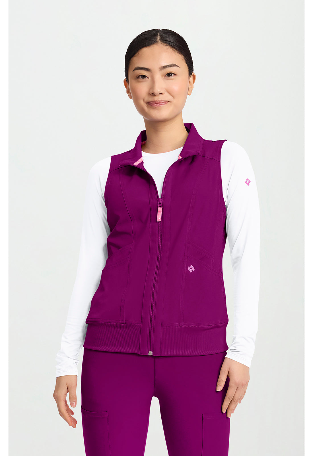 Women's 4-Pocket Zip Front Vest MC500