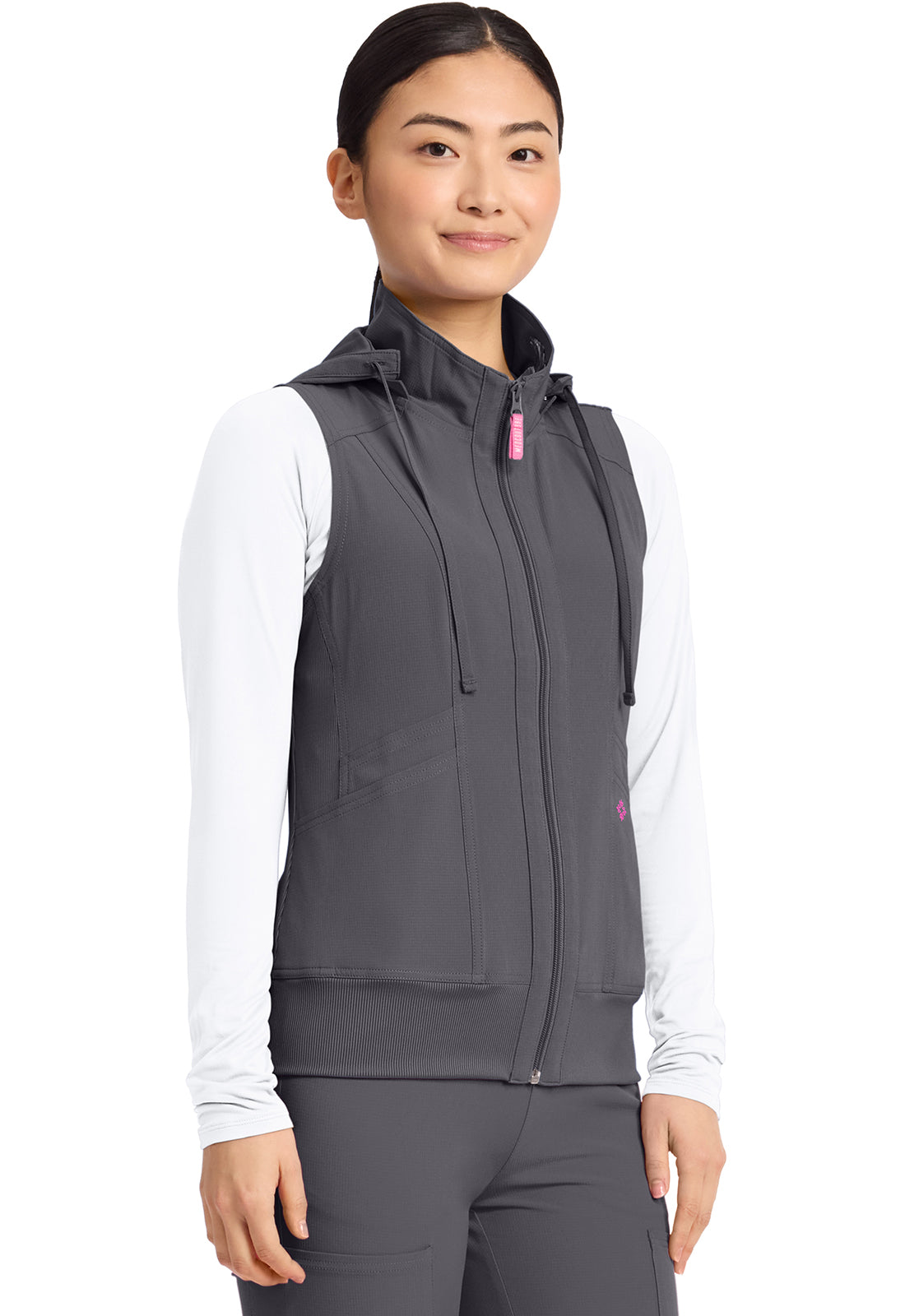 Women's 4-Pocket Zip Front Vest MC500
