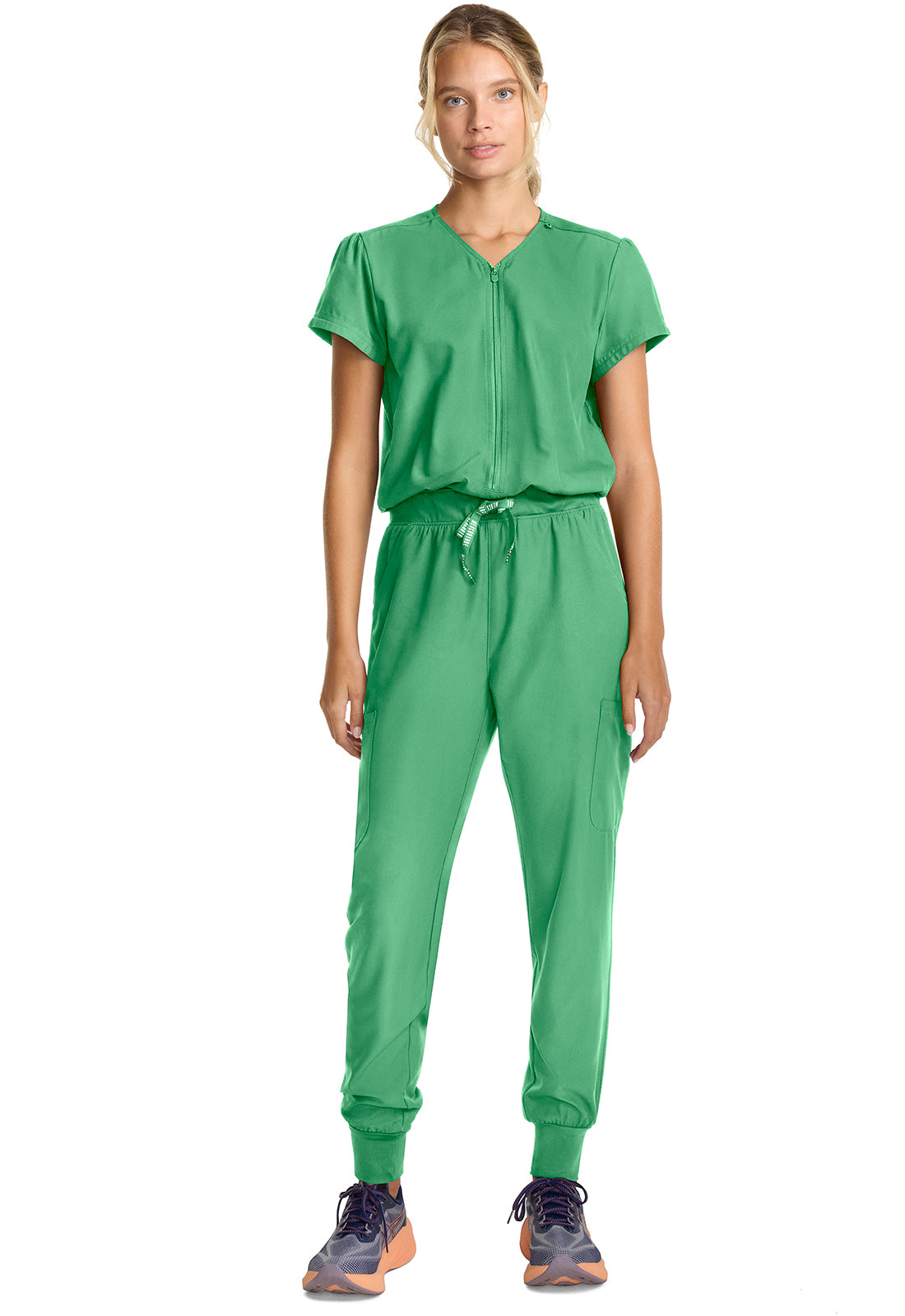 Women's Zip Front Jumpsuit MC510