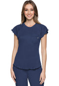 Knit Lettuce-Edged Top MC706