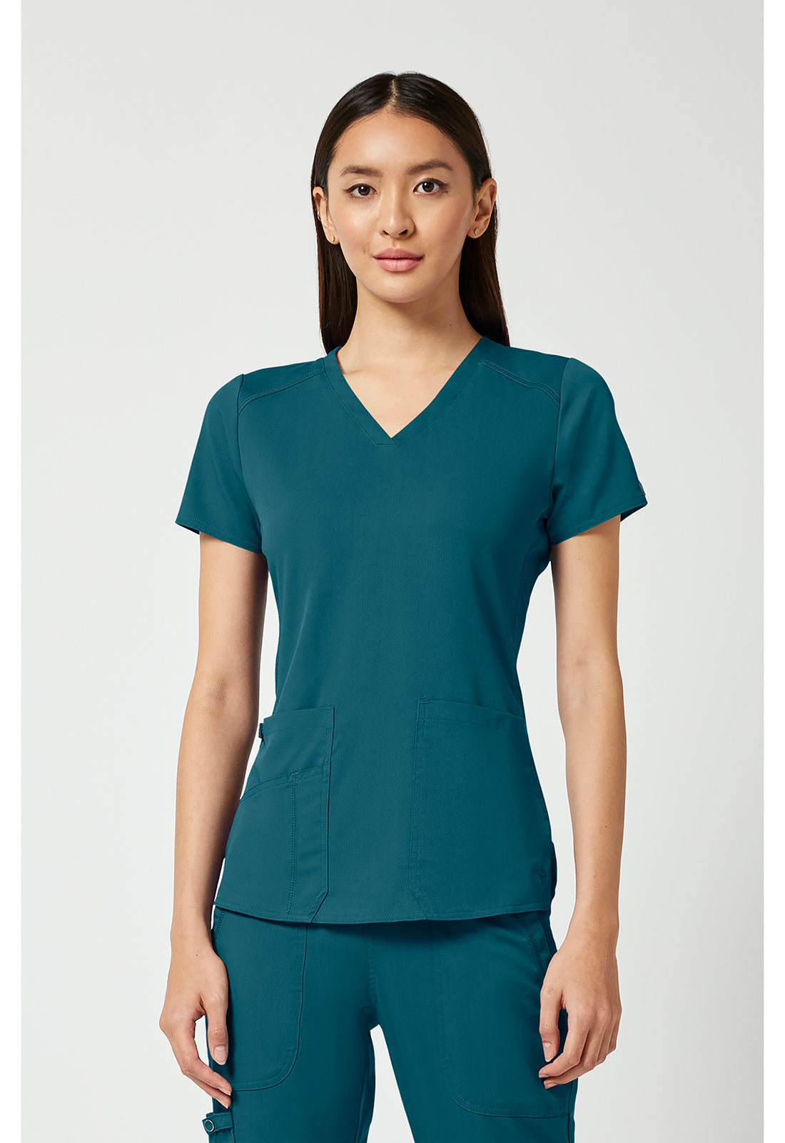 V-Neck Shirttail MC7459