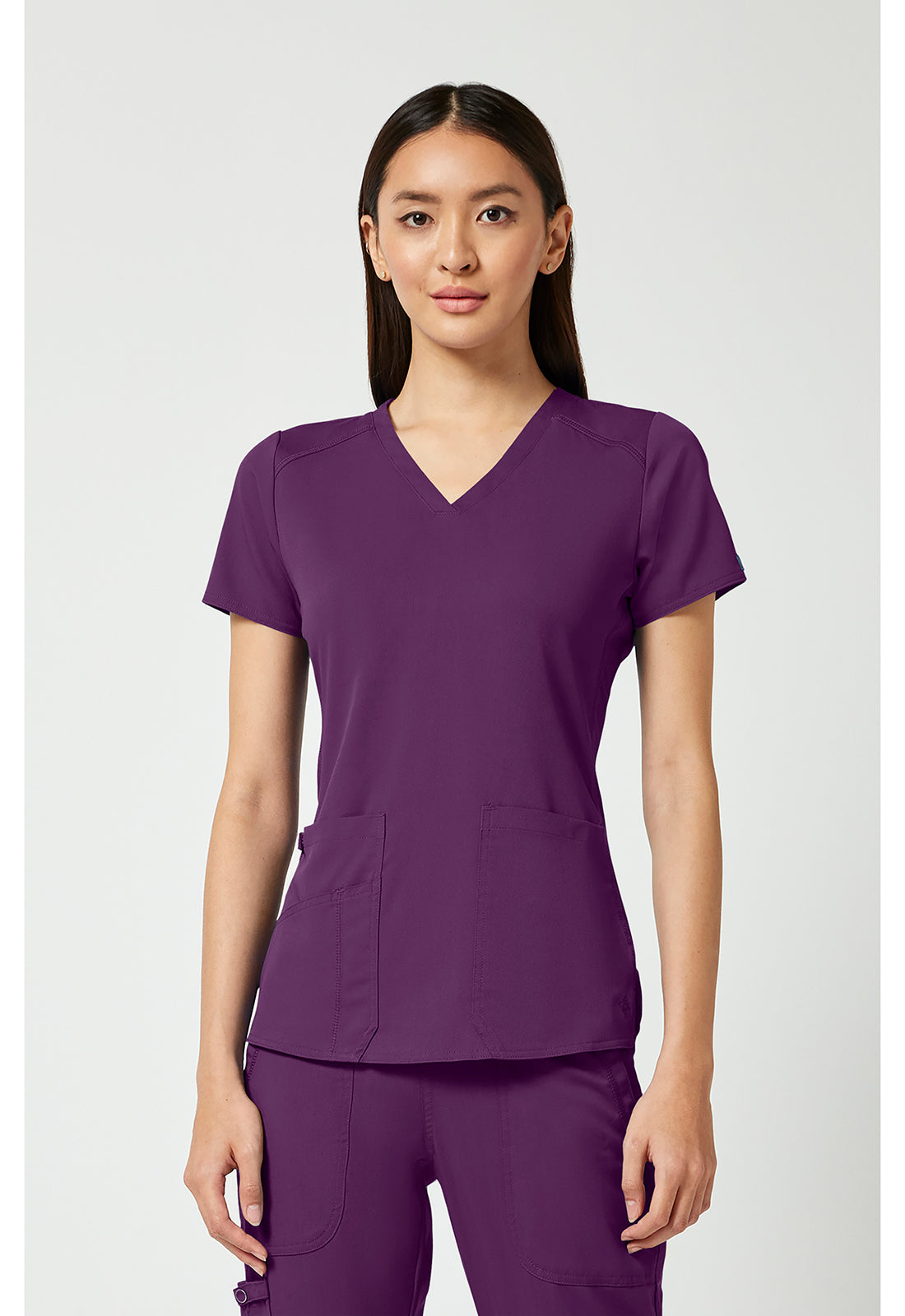V-Neck Shirttail MC7459