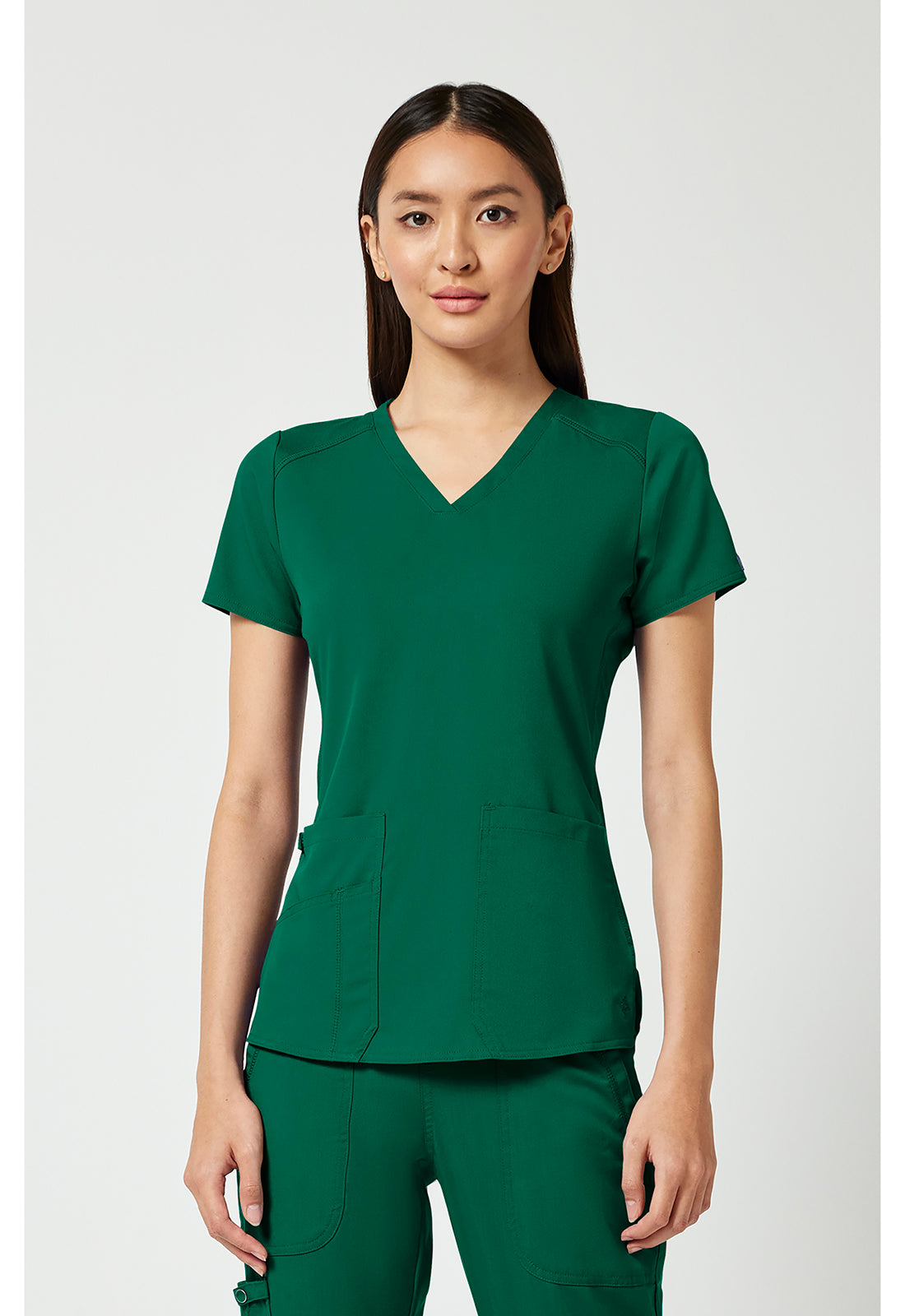 V-Neck Shirttail MC7459