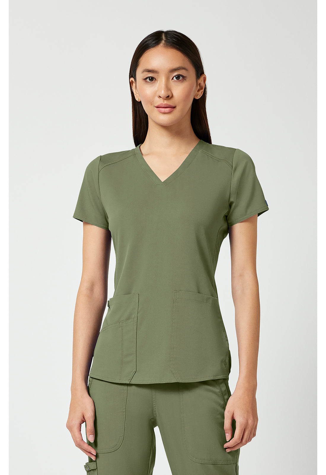 V-Neck Shirttail MC7459
